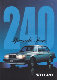 240 GL Special Series leaflet, 2 pages, Dutch language, about 1983 (Belgium)