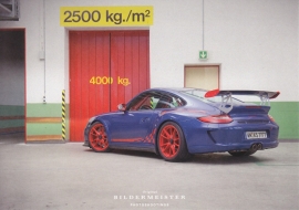 911 GT3 RS, continental size postcard, Bildermeister, 01/2013