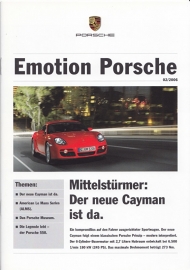 Emotion Porsche 02/2006 with Cayman, 16 pages, 05/2006, German language