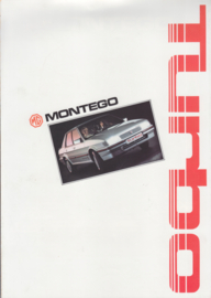Montego Turbo folder, 6 pages, # EO 256, about 1985, Dutch language