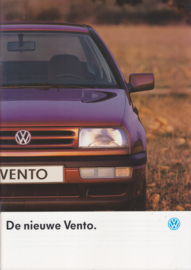 Vento brochure, 36 pages,  A4-size, Dutch language, 08/1993 (+ specs. folder)