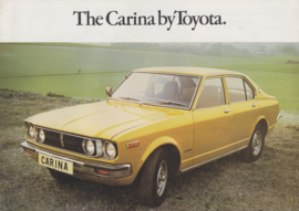 Carina brochure, 6 pages, about 1975, English language, UK
