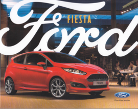 Fiesta brochure, 76 pages, 10/2016, German language