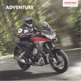 Honda Adventure series brochure, 20 pages, about 2015, Dutch language