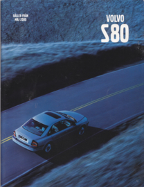 S80 Sedan brochure, 68 pages, 5/2000, Swedish language