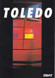 Toledo brochure + separate colors sheet, 24 + 2 pages, Dutch language, 1992