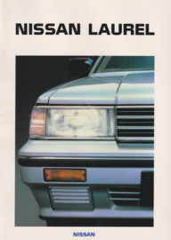 Laurel Sedan 2.8 Diesel brochure, 16 pages, 4/1989, Belgium, Dutch language