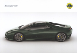 Esprit concept sportscar,  A5-size postcard, 2010, UK, factory-issued, English language