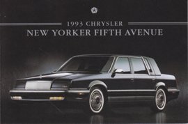 New Yorker Fifth Avenue, US postcard, continental size, 1993