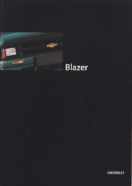 Blazer 1995, 18 page folder, German language