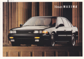 Maxima, A6-size postcard, USA, 1991