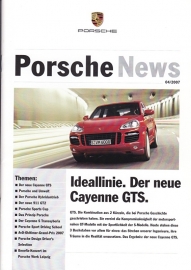News 04/2007 with Cayenne GTS, 24 pages, 10/07, German language