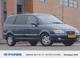 Hyundai  Highway Van, press photo, Dutch, 2000