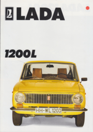 1200 L Sedan folder, 4 pages, 03/1985, German language