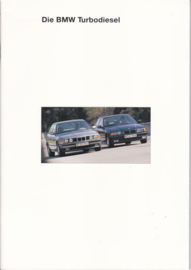 3/5-Series Turbo Diesel brochure, 44 pages, A4-size, 2/1993, German language