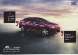 Fiesta Sedan , DIN A6-size, Brasilian freecard by Mica Postais Publicitarios