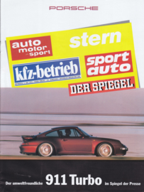 911 Turbo magazine reprint, 12 pages, 1995, German language