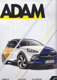 Adam / Adam S / Adam Rocks brochure, 60 large pages, 09/2016, Dutch language