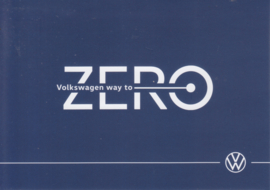 Way to ZERO, postcard, DIN A6-size, German language, 07/2020