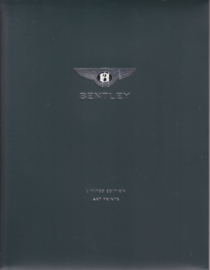 Bentley Continental GT press kit with brochure, CD-Rom & 6 Art prints, Paris, 2002