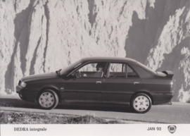 Lancia Dedra integrale, press photo, Belgium, 1/1992