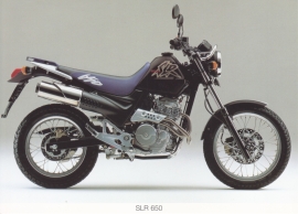 Honda SLR 650 postcard, 18 x 13 cm, no text on reverse, about 1994