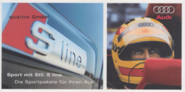 S Line Program brochure, 20 pages, 9/2003, German language