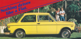 128 2-Door Sedan, US-issued postcard, size 20,7 x 10 cm, 1978