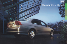 Civic Hybrid, US postcard, continental size, 2005, # ZO2515