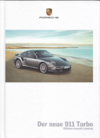 911 Turbo brochure, 114 pages, 05/2009, hard covers, German
