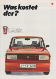 Nova Junior Special folder, 4 pages, 09/1983, German language