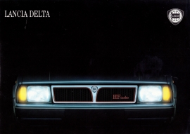 Delta program brochure, A4-size, 16 pages, about 1988, Dutch language