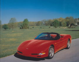 Chevrolet Corvette Cabrio - press photo, Europe [Germany] - 1998