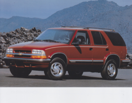 Chevrolet Blazer - press photo, Germany [export] - 1998