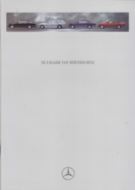 E-Class brochure. 32 pages, 05/1993, Dutch language