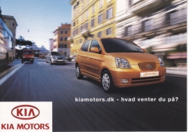 Picanto postcard, rack card by Free-Card Denmark, # 605, 2004