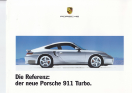 911 Turbo intro brochure, 12 pages, size A4, 2000, German language
