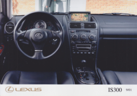 Lexus IS 300 dashboard - press photo - 9/2001 - Netherlands