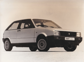 Seat Ibiza hatchback, press photo, Dutch, 2/1984