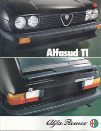 Alfasud Ti brochure, 8 pages, 5/1980,  # 1079/5, German language