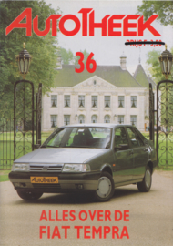 issue # 36, Fiat Tempra, 32 pages, 11/1990, Dutch language