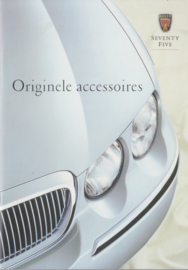 75 Sedan accessories brochure, 52 pages, A5-size, 1999, Dutch language