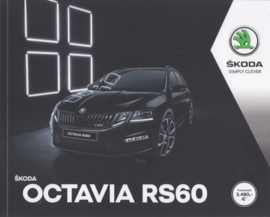 Octavia RS60 brochure, 34 pages, German language, 10/2019