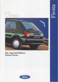Fiesta Focus brochure, 6 pages, 10/1993, English language, UK