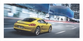 Cayman S (981), foldcard, 2013, WSRI 1301 17S8 10 German