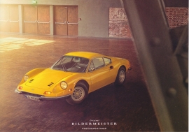 Dino 246 GT Coupe, continental size postcard, Bildermeister, 03/2014