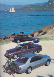 E-Class accessories brochure, 18 pages, 08/1995, German language