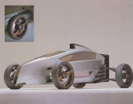 Extreme concept car, 2 page leaflet, 25 x 19,5 cm, factory-issued, English