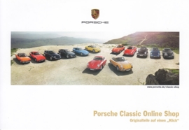 Classic Online Shop, A6-size postcard, German, 2014