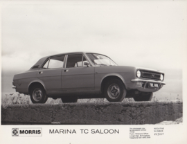 Morris Marina  TC Saloon, press photo, UK, 1972, # 223001